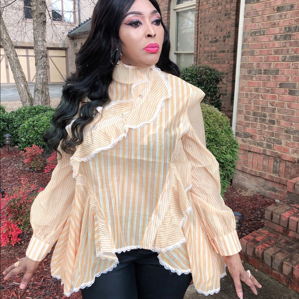 N by Nancy Yellow Blouse